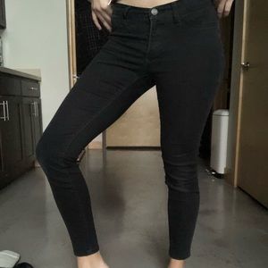 Banana Republic black skinny jeans